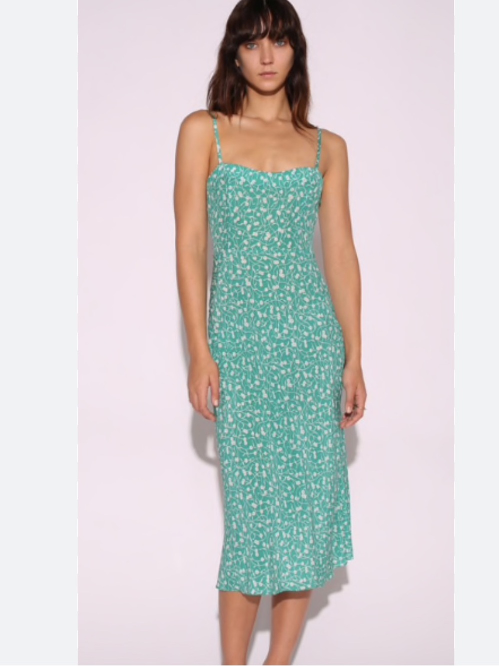 Réalisation Par, The Amelia Midi Dress in Poison Ivy